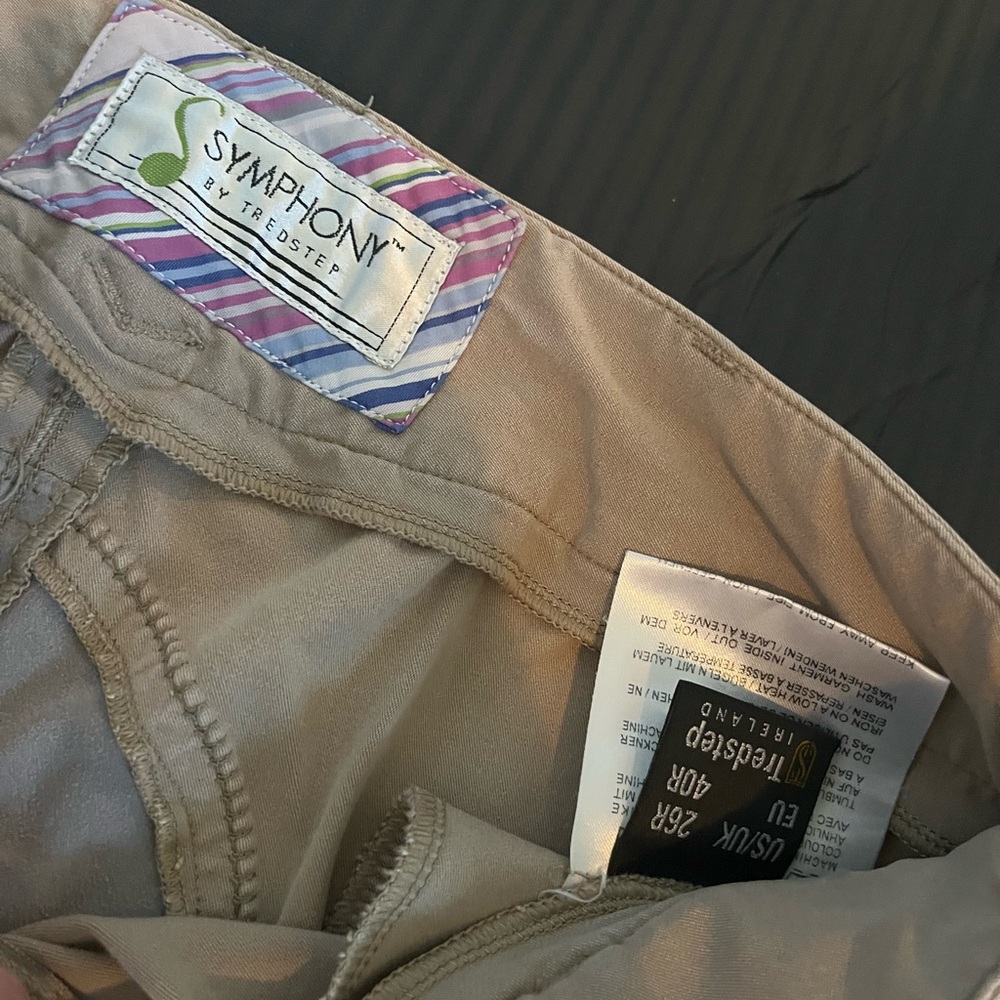 Symphony Beige Riding Pants - Picture 2 of 3